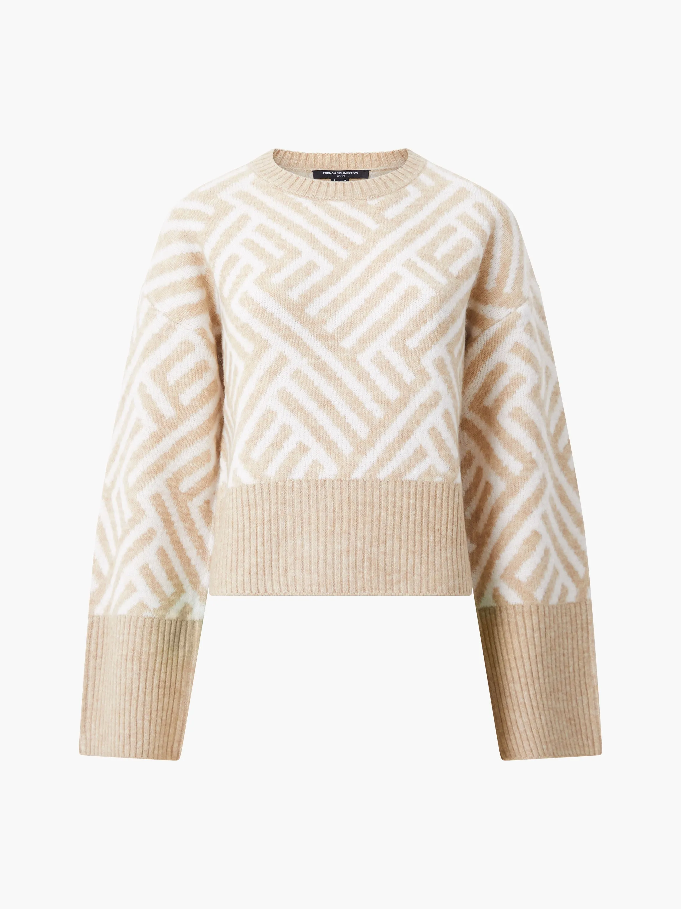 Martina Cropped Graphic Sweater