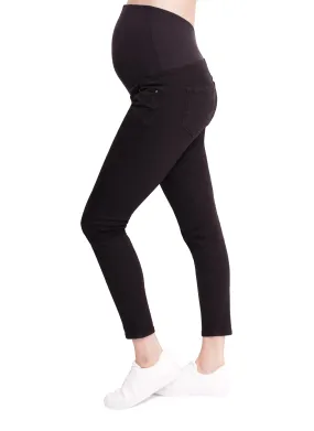 Maternity Skinny Jeans Ft. Crossover Panel