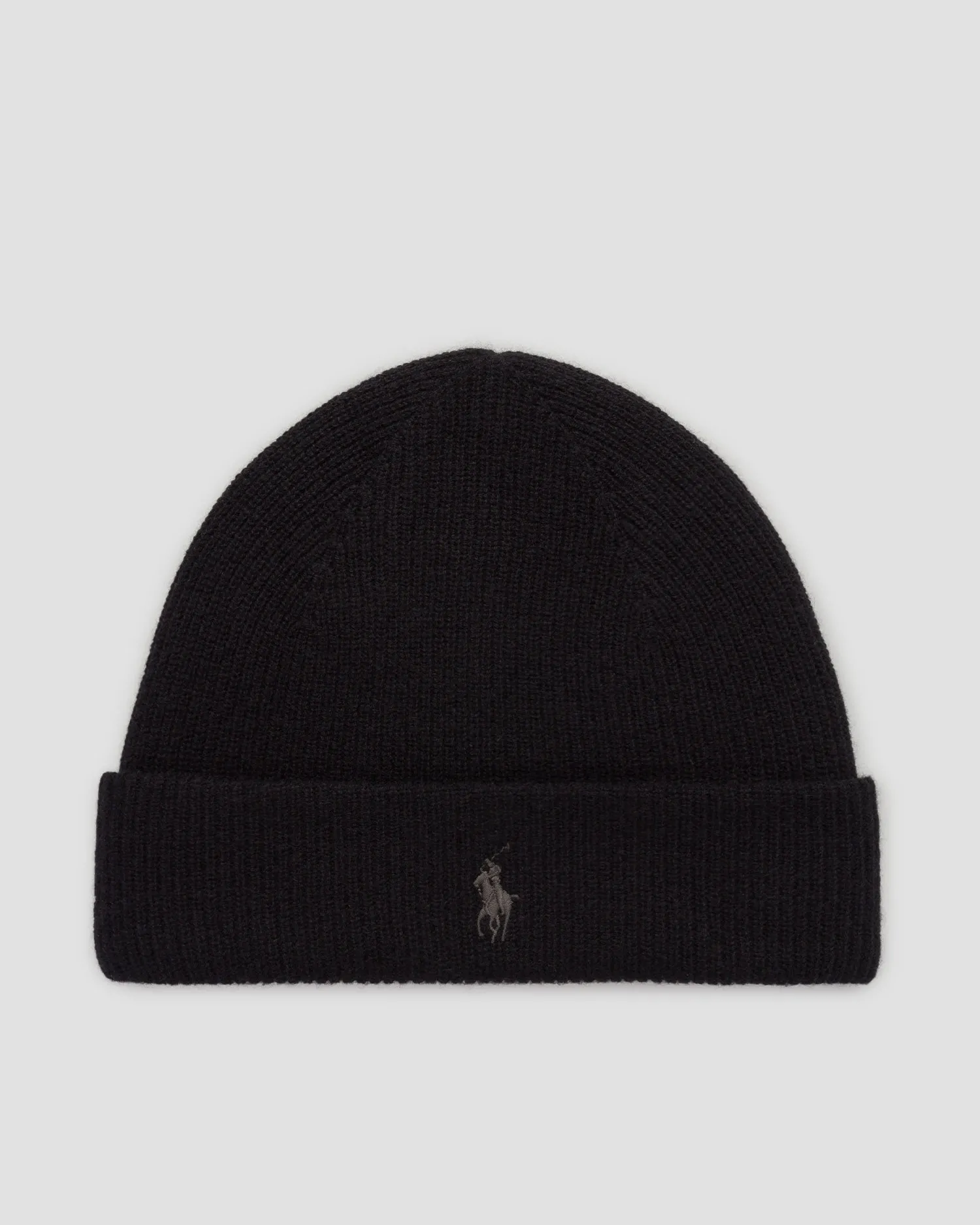 Men's black cashmere beanie Polo Ralph Lauren 710920660-1