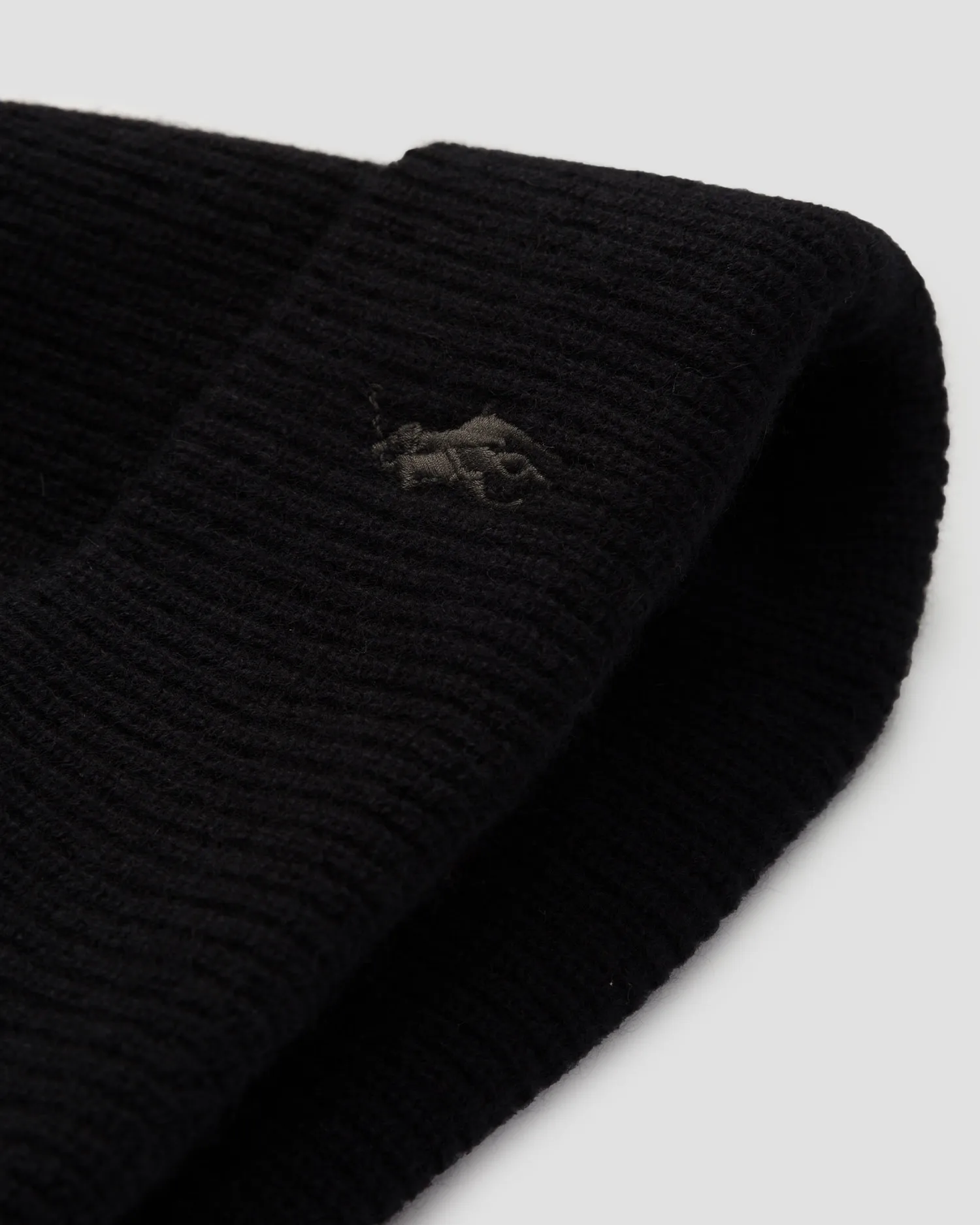 Men's black cashmere beanie Polo Ralph Lauren 710920660-1