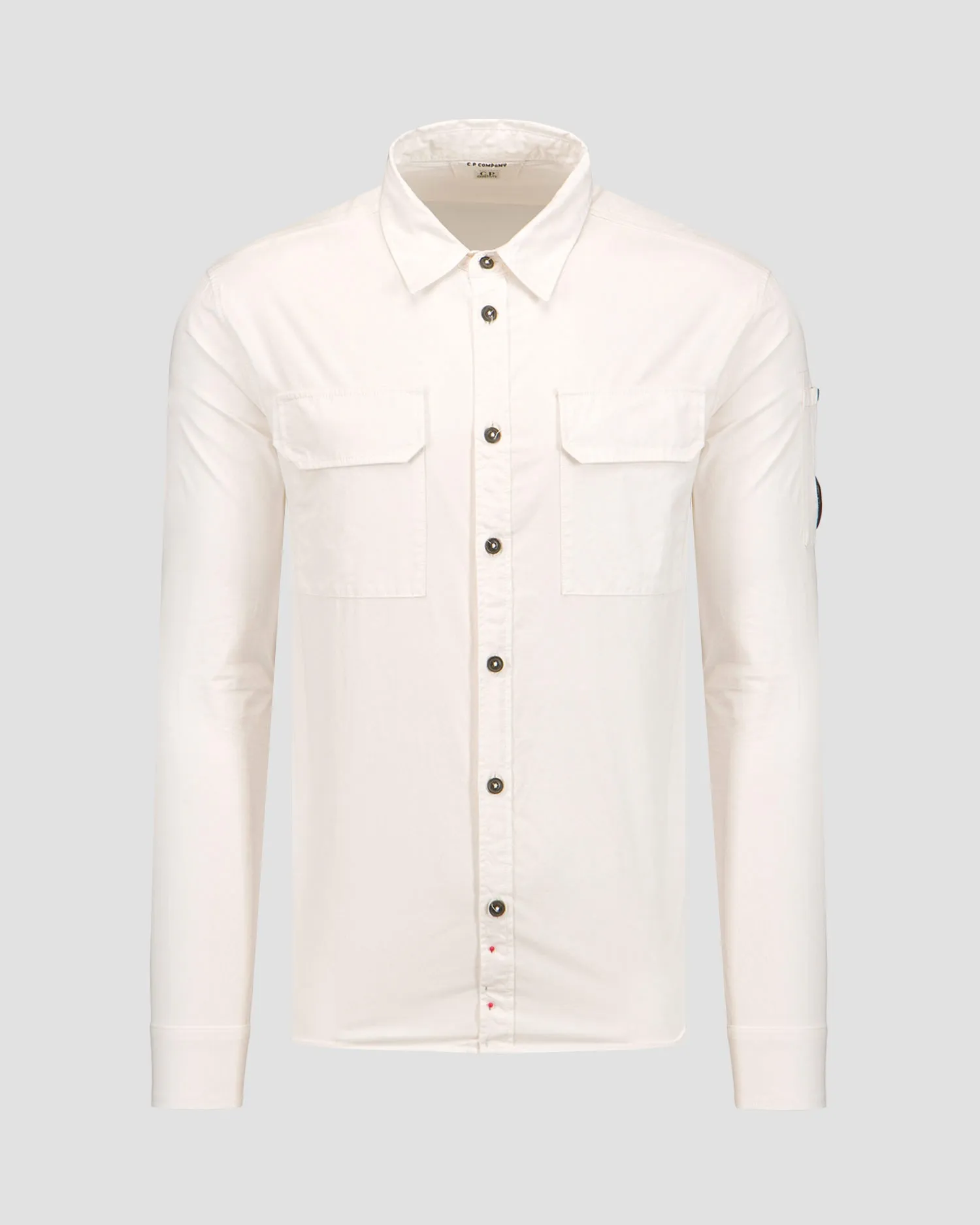 Men's white shirt C.P. Company 16cmsh157a002824g-103