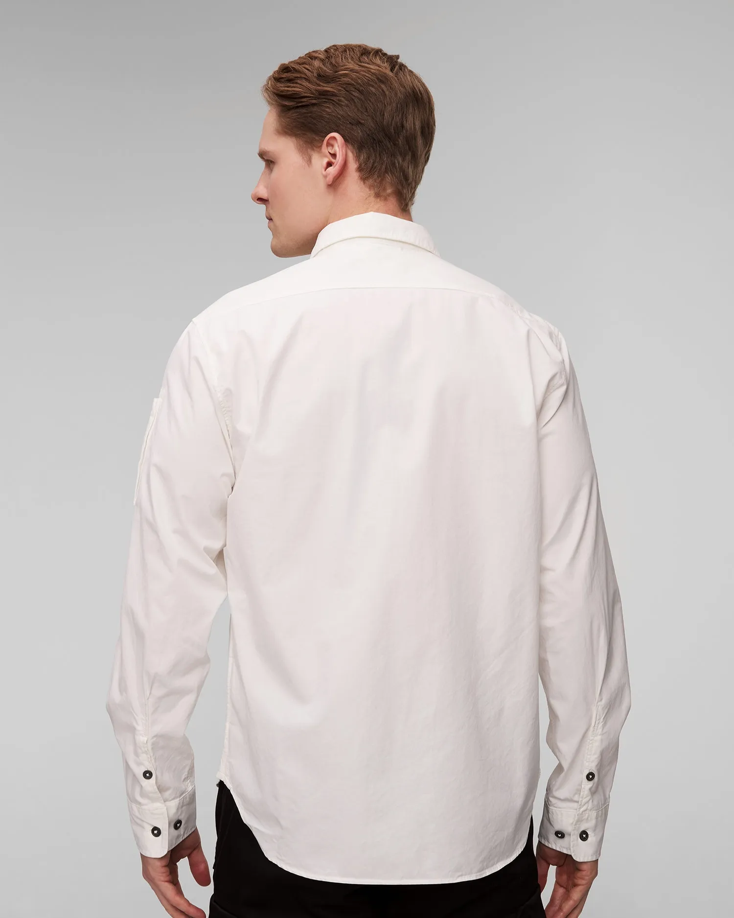 Men's white shirt C.P. Company 16cmsh157a002824g-103