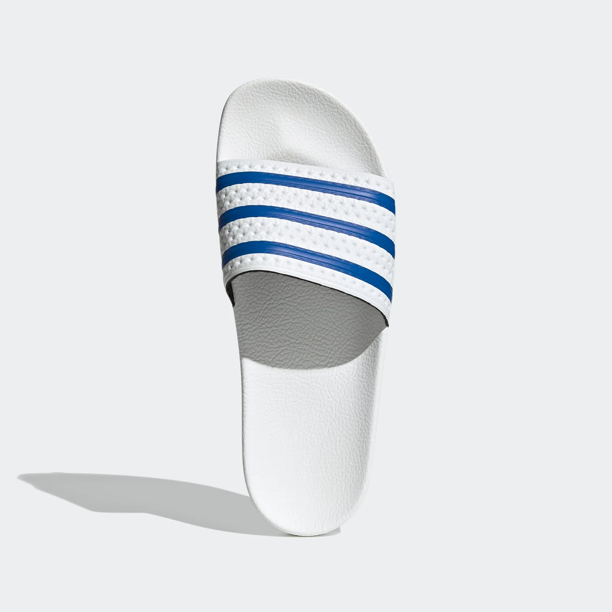 Men's adidas Originals Adilette Slides White Blue