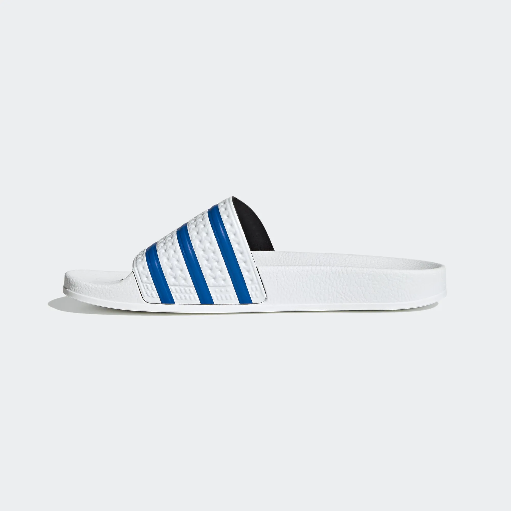 Men's adidas Originals Adilette Slides White Blue