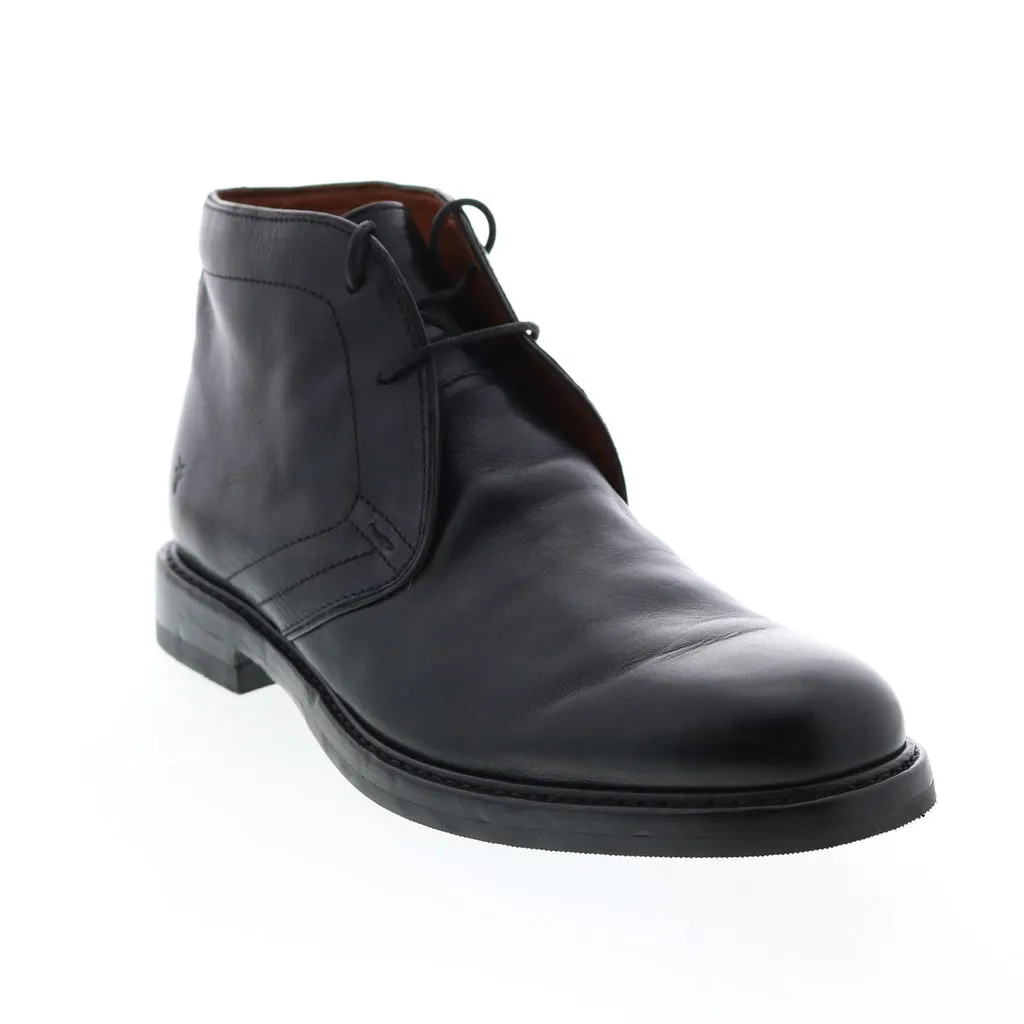 Men's Black Leather Lace-Up Chukka Boots - Frye Murray Chukka 80903