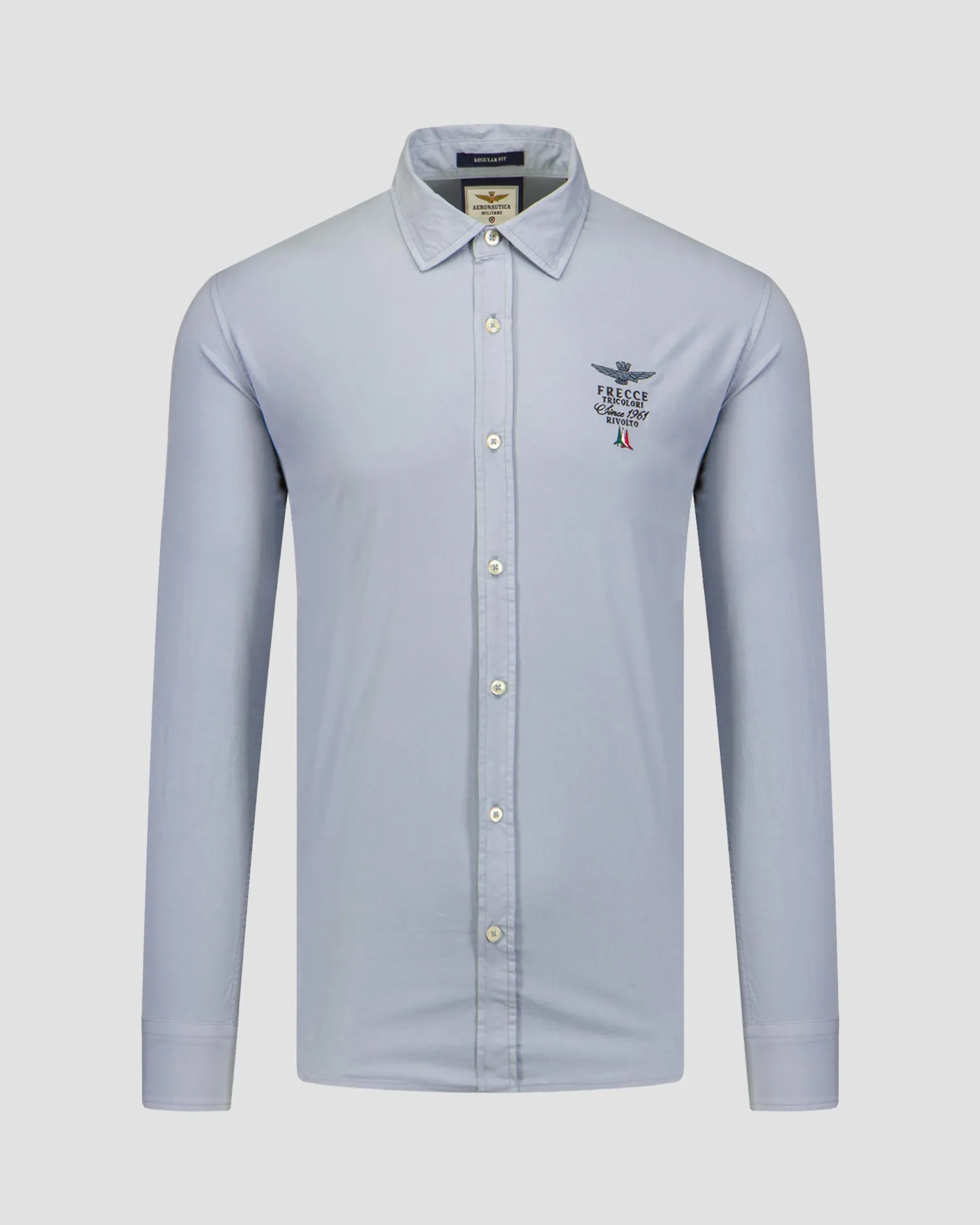 Men’s blue shirt Aeronautica Militare 241ca1248ct3288-21286