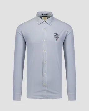 Men’s blue shirt Aeronautica Militare 241ca1248ct3288-21286