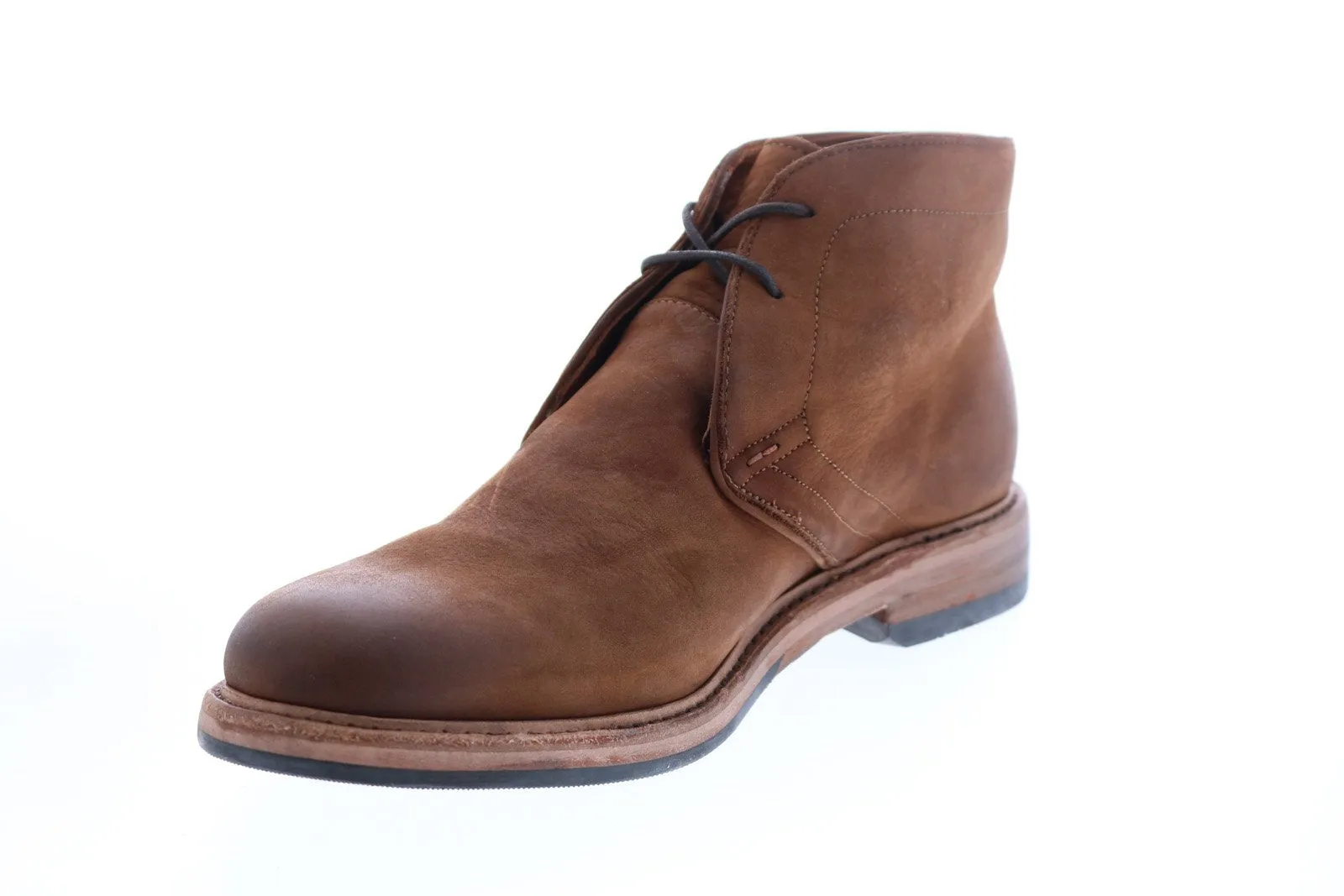 Mens Brown Nubuck Lace Up Chukka Boots Frye Murray