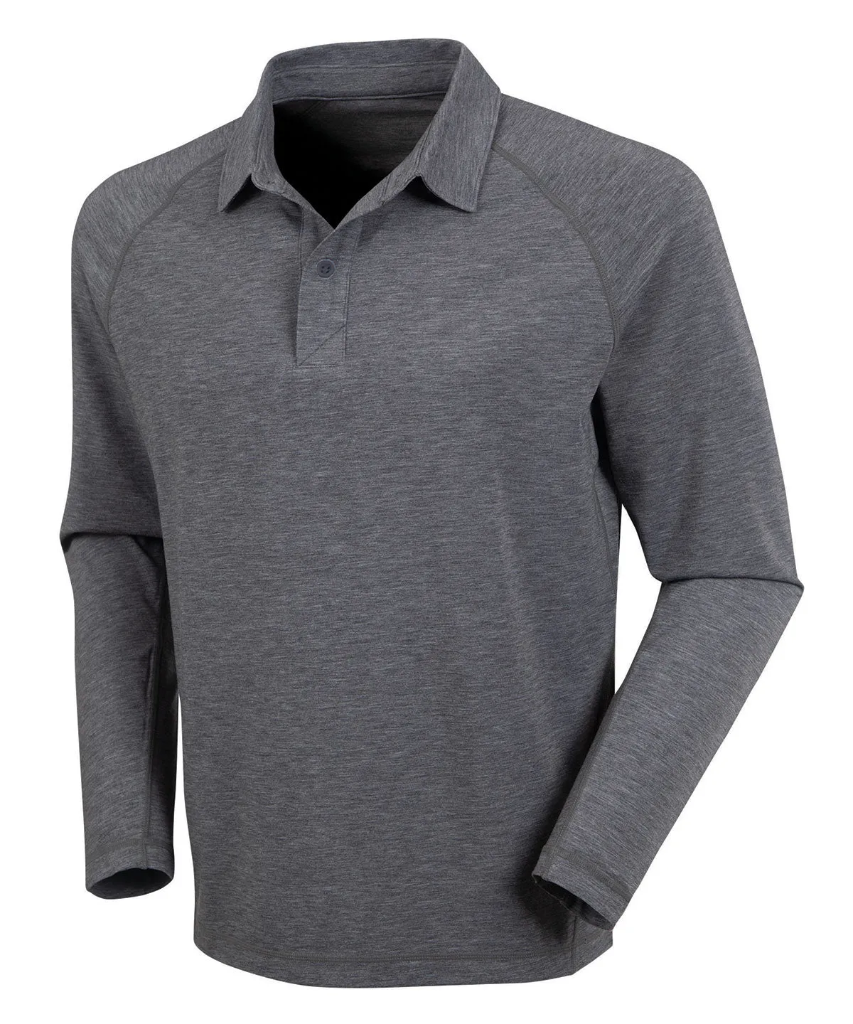 Men's Galo Long Sleeve Soft Touch Knit Polo