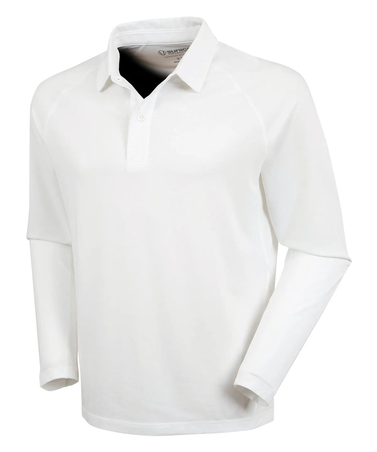 Men's Galo Long Sleeve Soft Touch Knit Polo