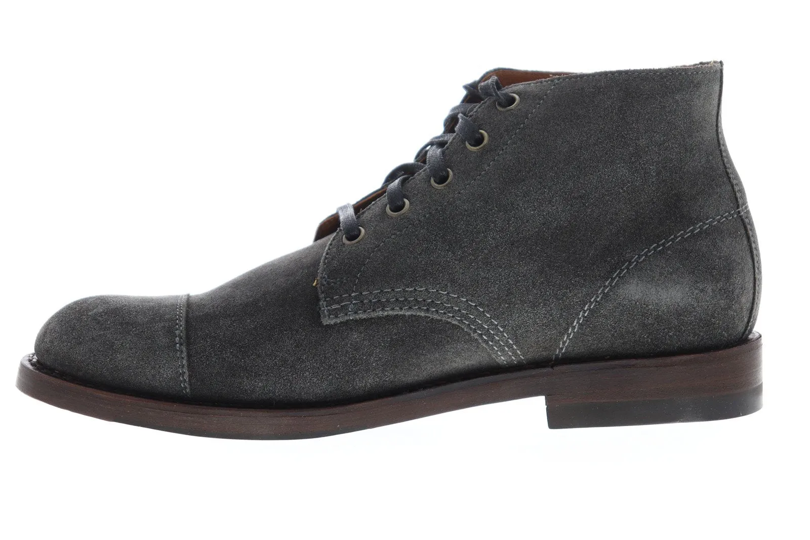 Men's gray suede lace-up chukka boots - FryeWill 87788