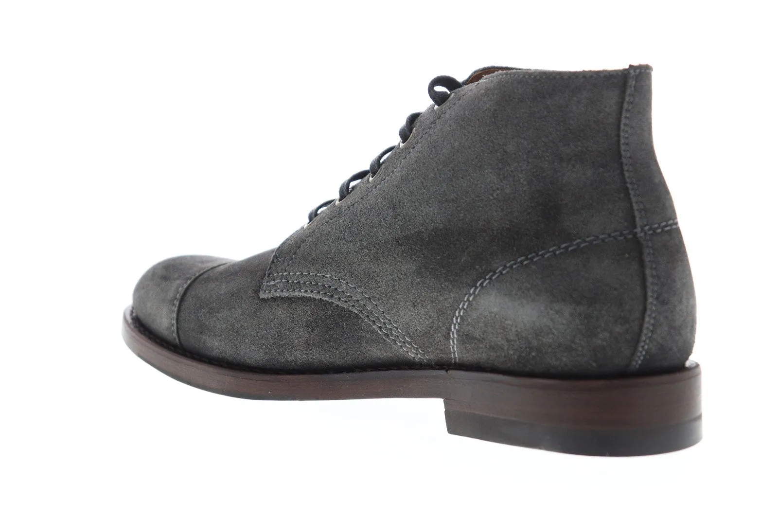 Men's gray suede lace-up chukka boots - FryeWill 87788