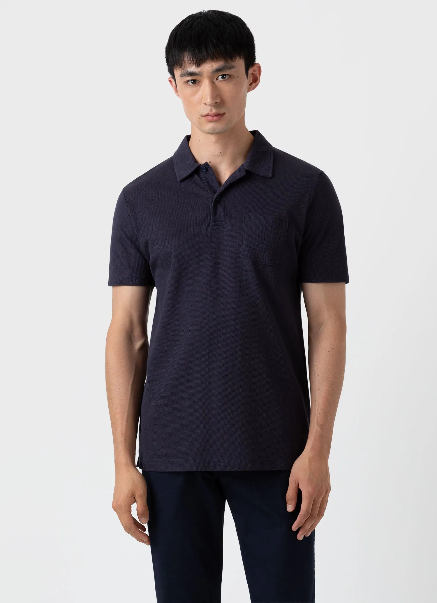 Men's Navy Riviera Polo