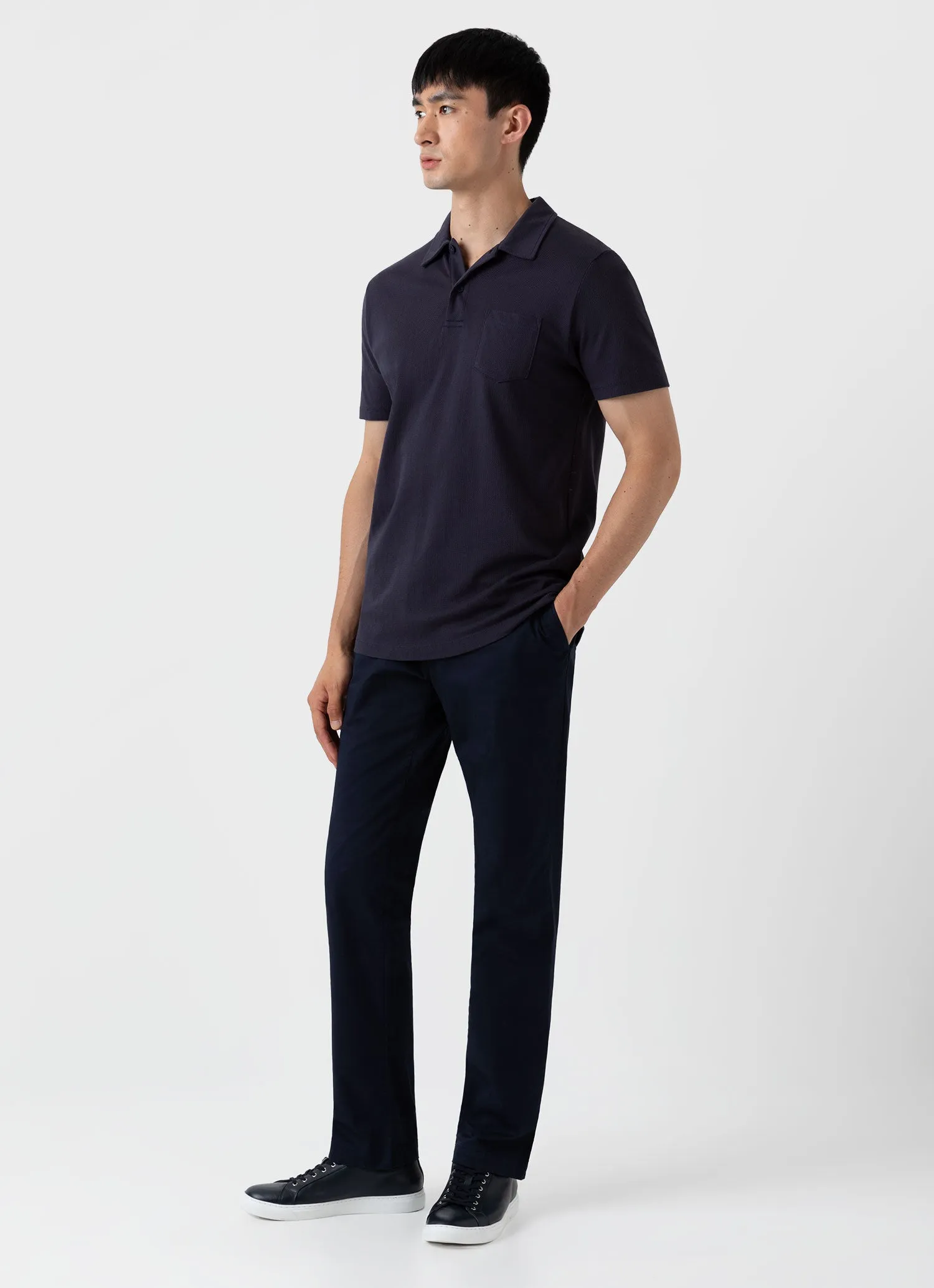 Men's Navy Riviera Polo