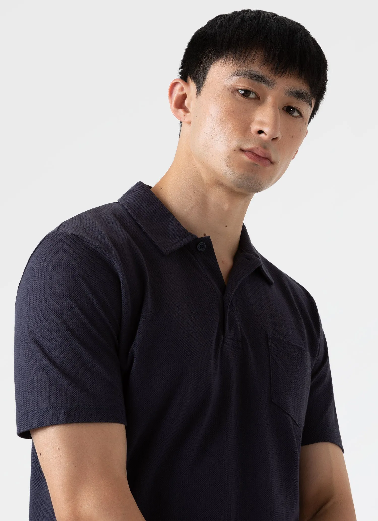 Men's Navy Riviera Polo