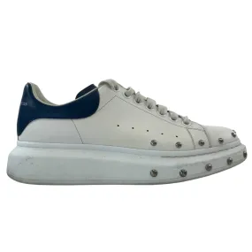 Men's White Studded Low Trainers Size EU 41 / UK 7