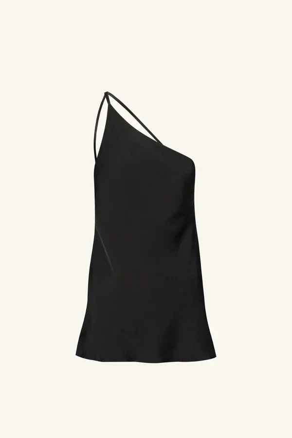 Black One Shoulder Top