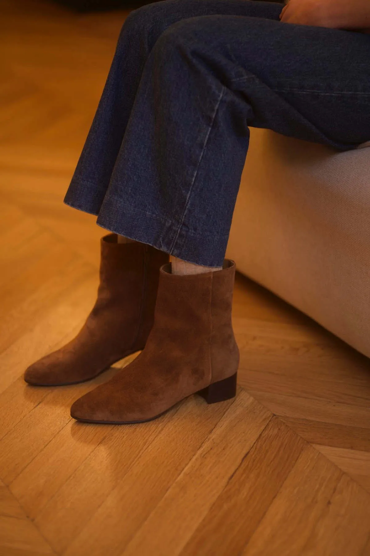 Soft Chestnut Michle Boots