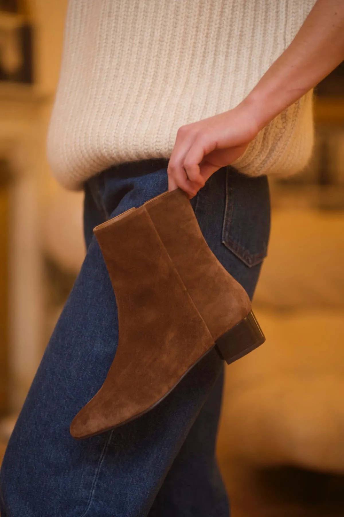 Soft Chestnut Michle Boots