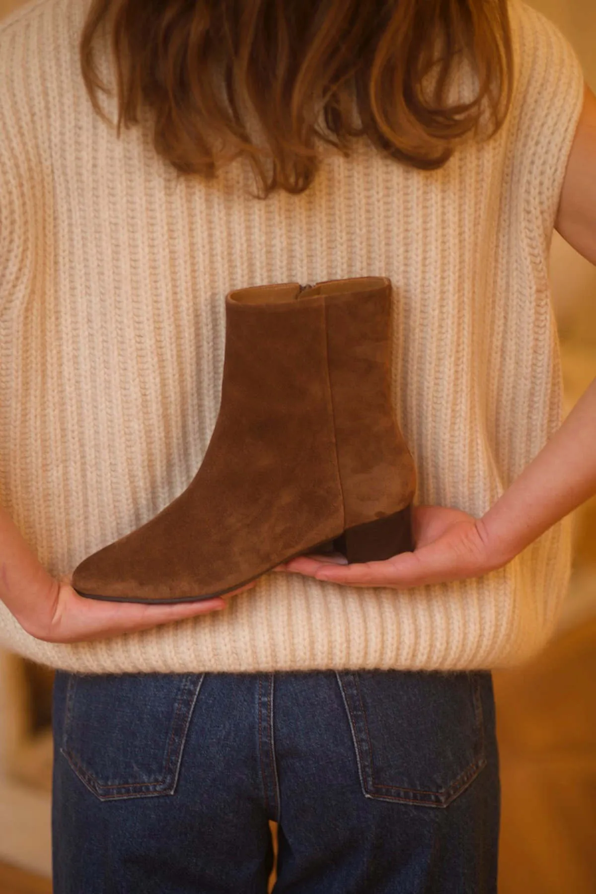 Soft Chestnut Michle Boots