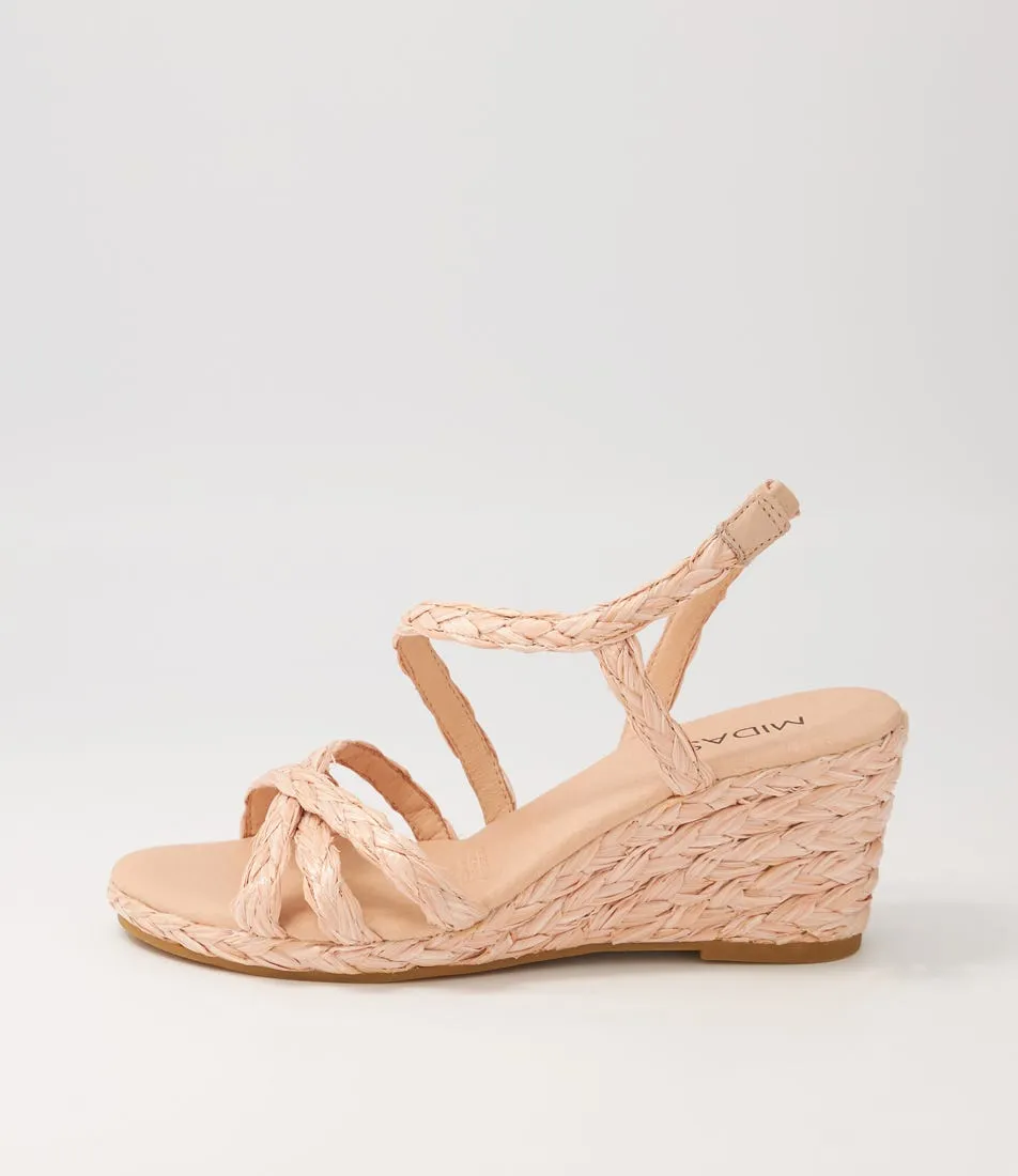 Blush Woven Jordie MIDAS Espadrilles