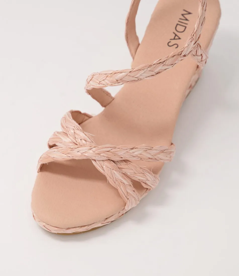 Blush Woven Jordie MIDAS Espadrilles