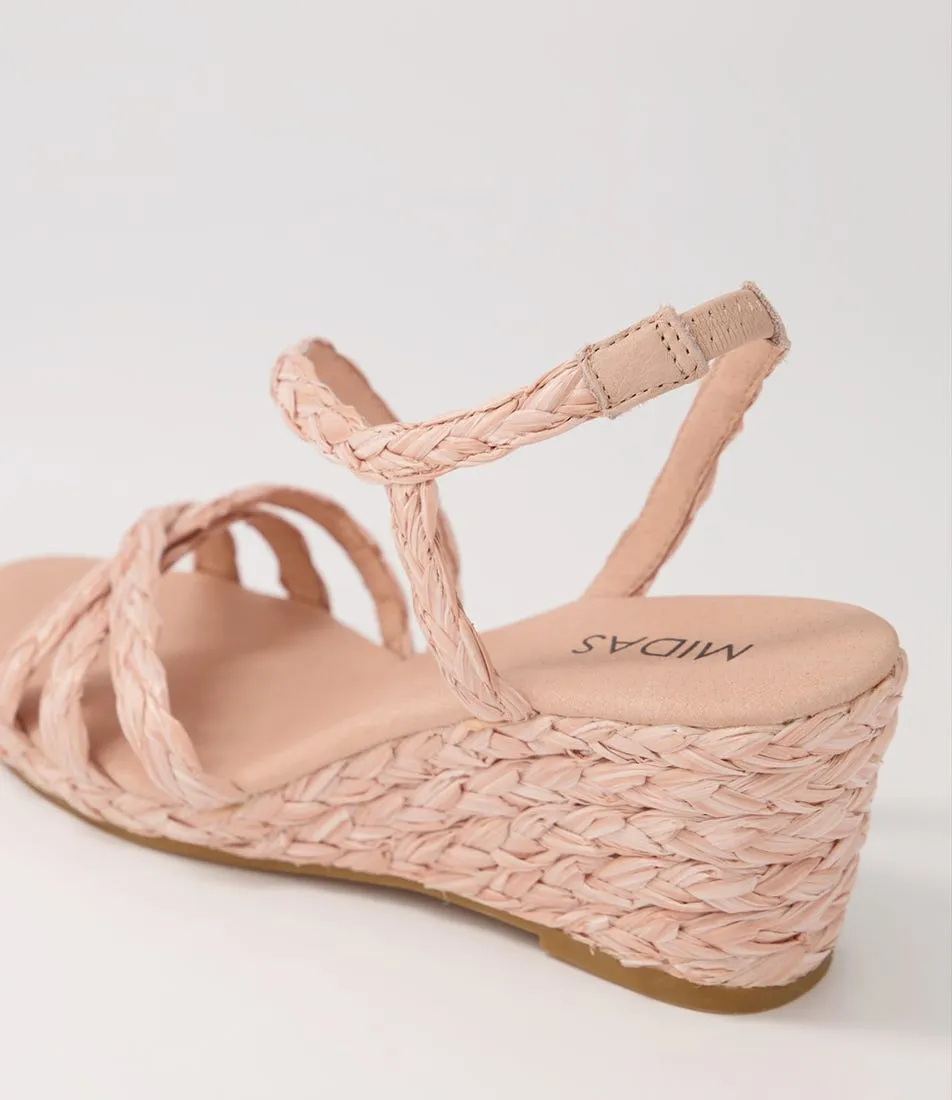 Blush Woven Jordie MIDAS Espadrilles