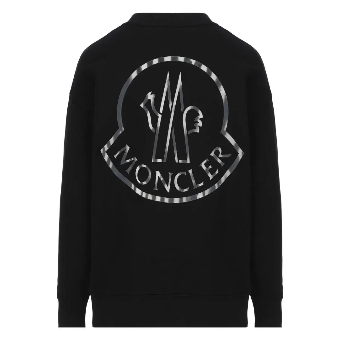 Moncler Women's Black Sweatshirt 8G00031809Kx 999