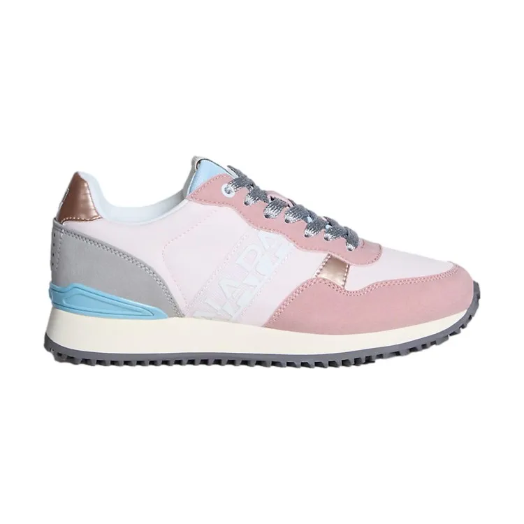 Women's Napapijri S4ASTRA01 Lace-Up Sneakers Pink