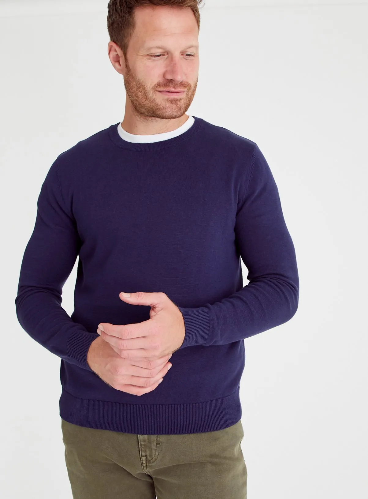 Navy Crew Neck Jumper XL - Shop Jumpers & Cardigans at Tu - Online Store