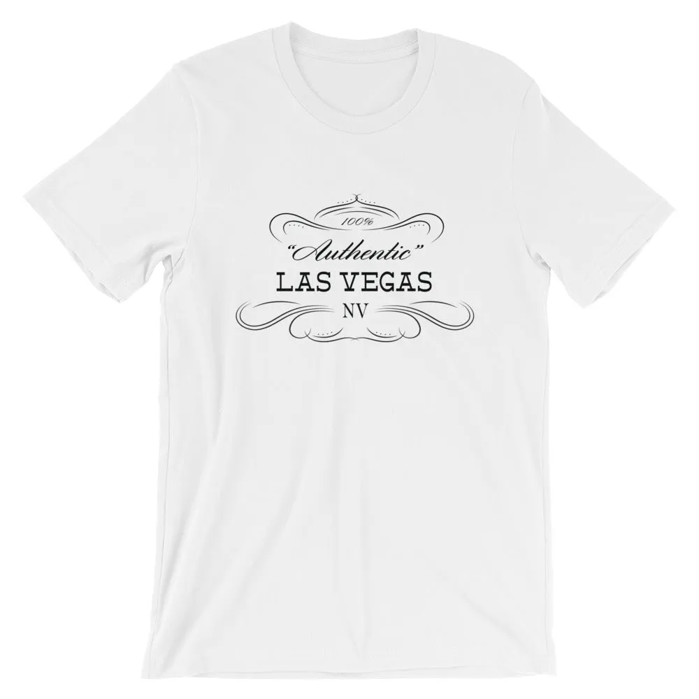 Nevada Las Vegas Short Sleeve T-Shirt Unisex Authentic