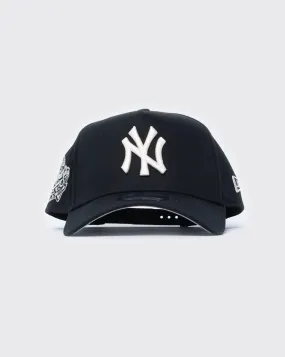 New York Yankees Black Ivory A-Frame Cap 940 Series by New Era.