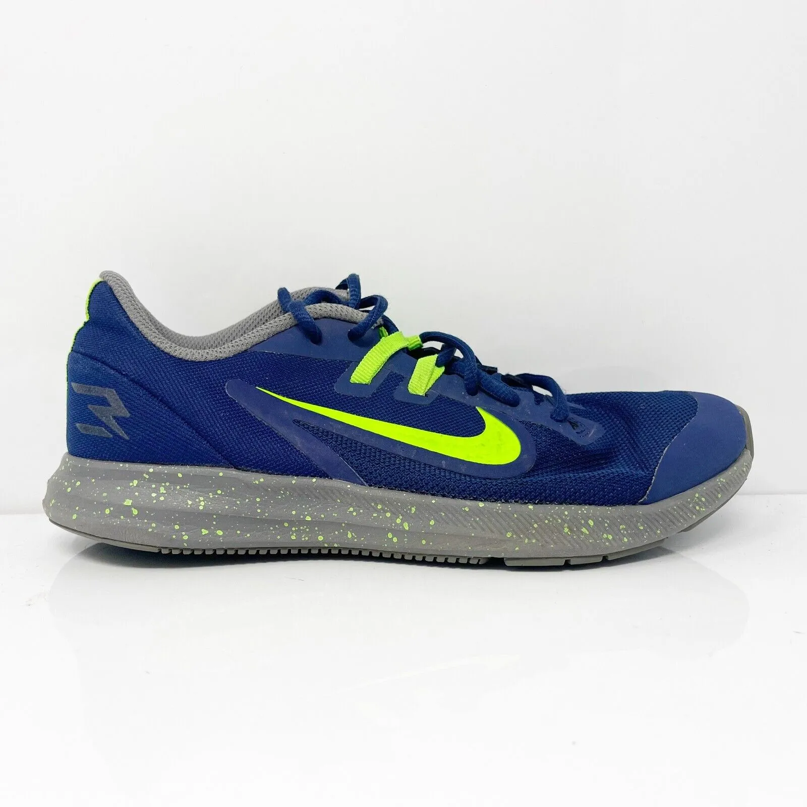 Nike Boys Downshifter 9 RW CI3440-400 Blue Running Shoes Sneakers Size 5Y