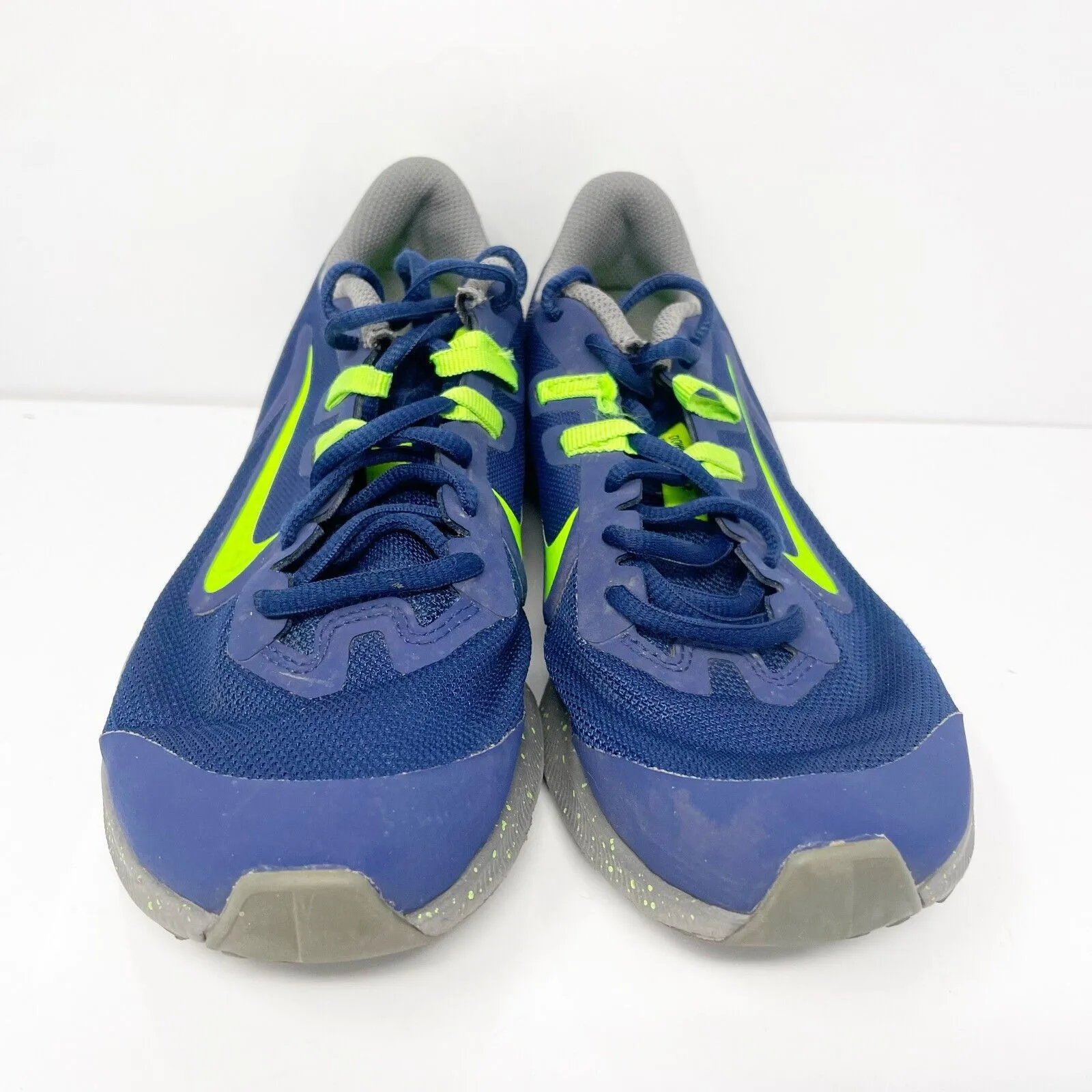 Nike Boys Downshifter 9 RW CI3440-400 Blue Running Shoes Sneakers Size 5Y