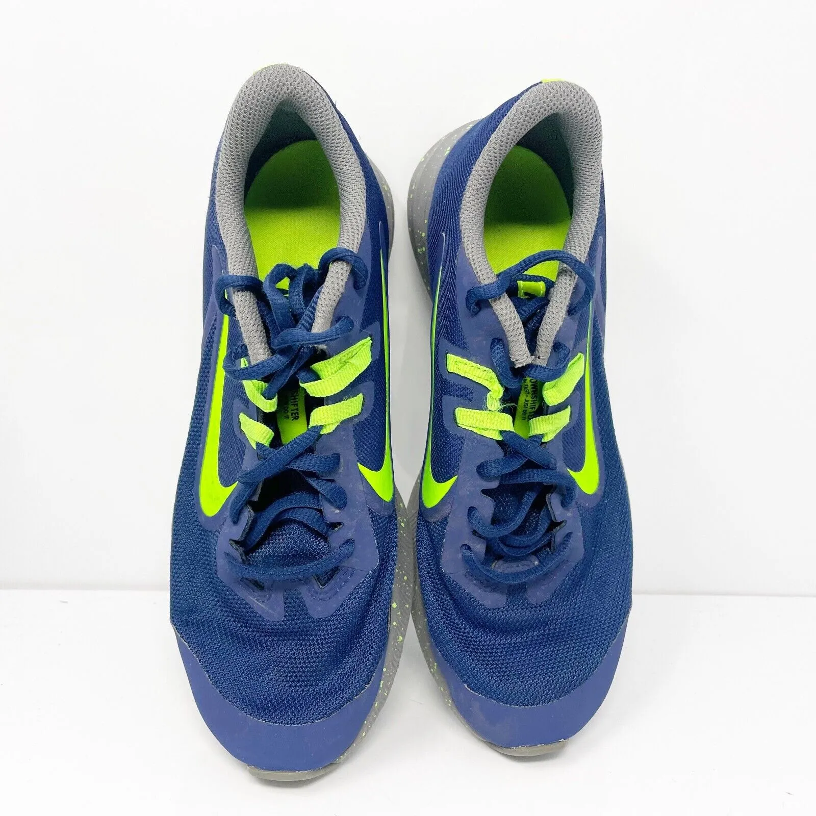 Nike Boys Downshifter 9 RW CI3440-400 Blue Running Shoes Sneakers Size 5Y