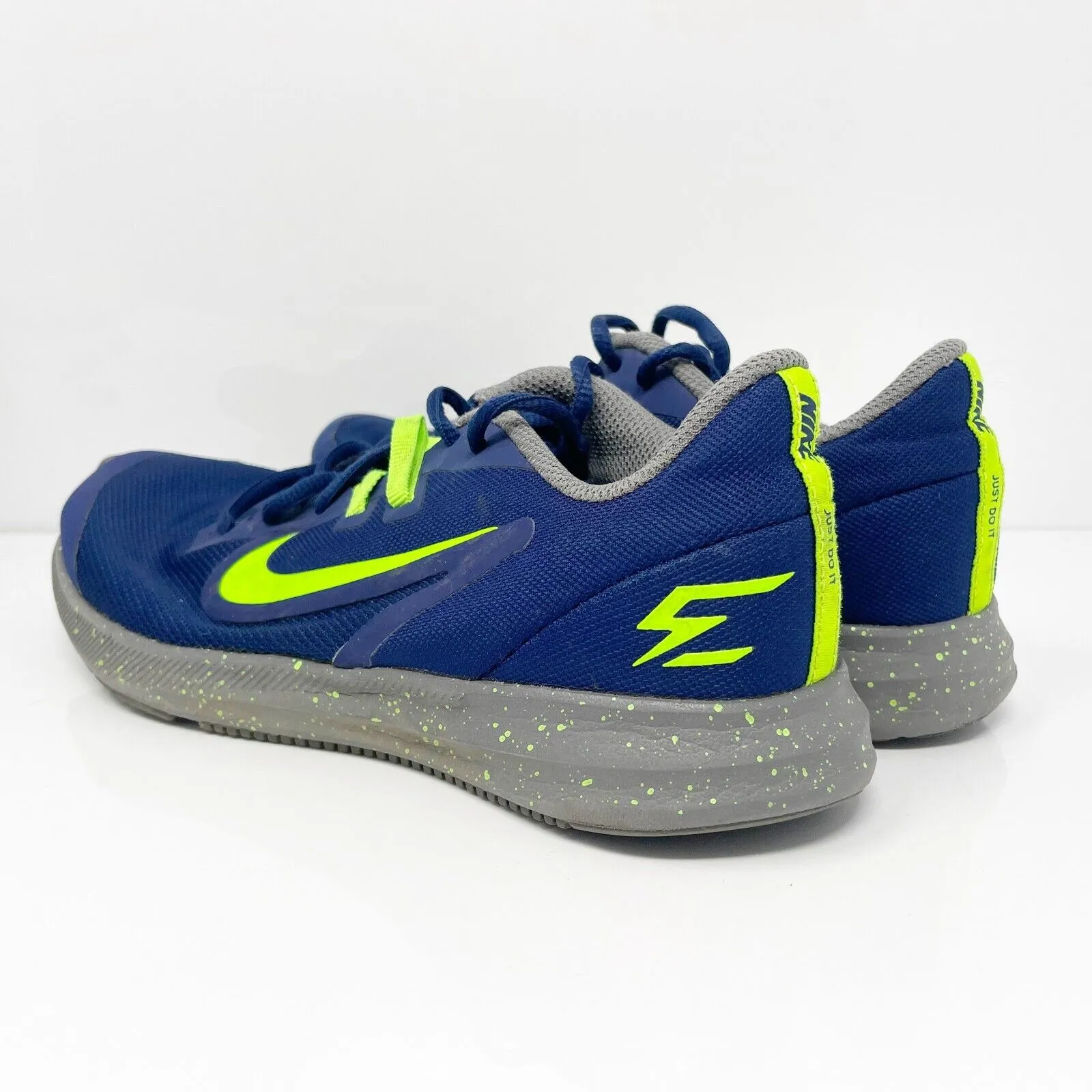 Nike Boys Downshifter 9 RW CI3440-400 Blue Running Shoes Sneakers Size 5Y