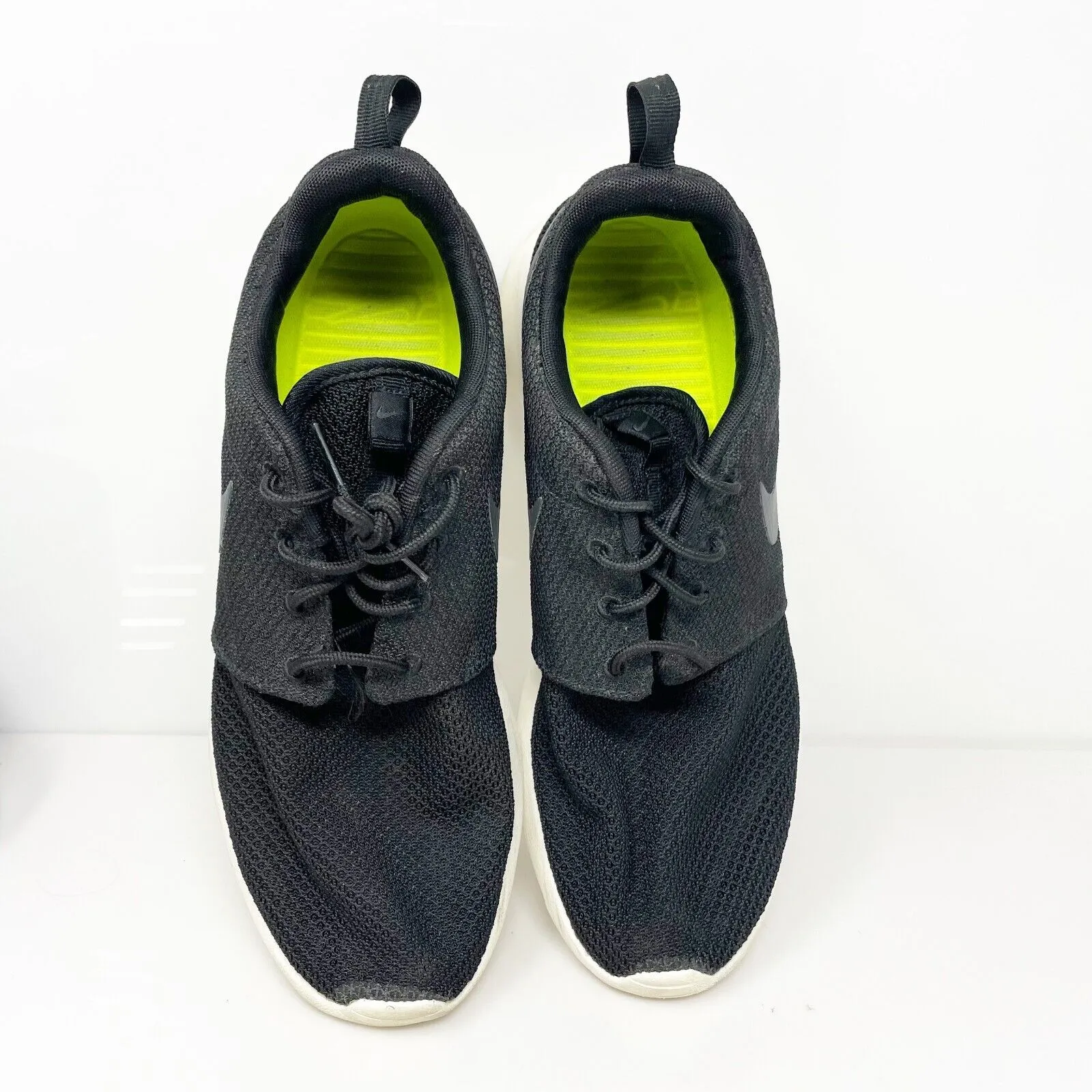 Nike Mens Roshe One 511881-010 Black Running Shoes Sneakers Size 9