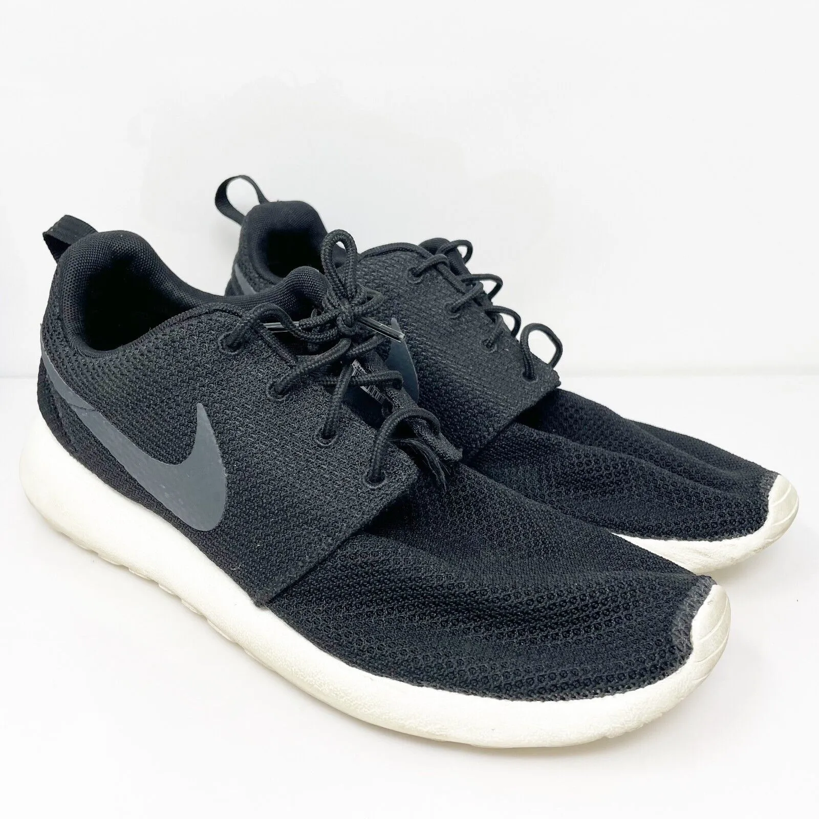 Nike Mens Roshe One 511881-010 Black Running Shoes Sneakers Size 9