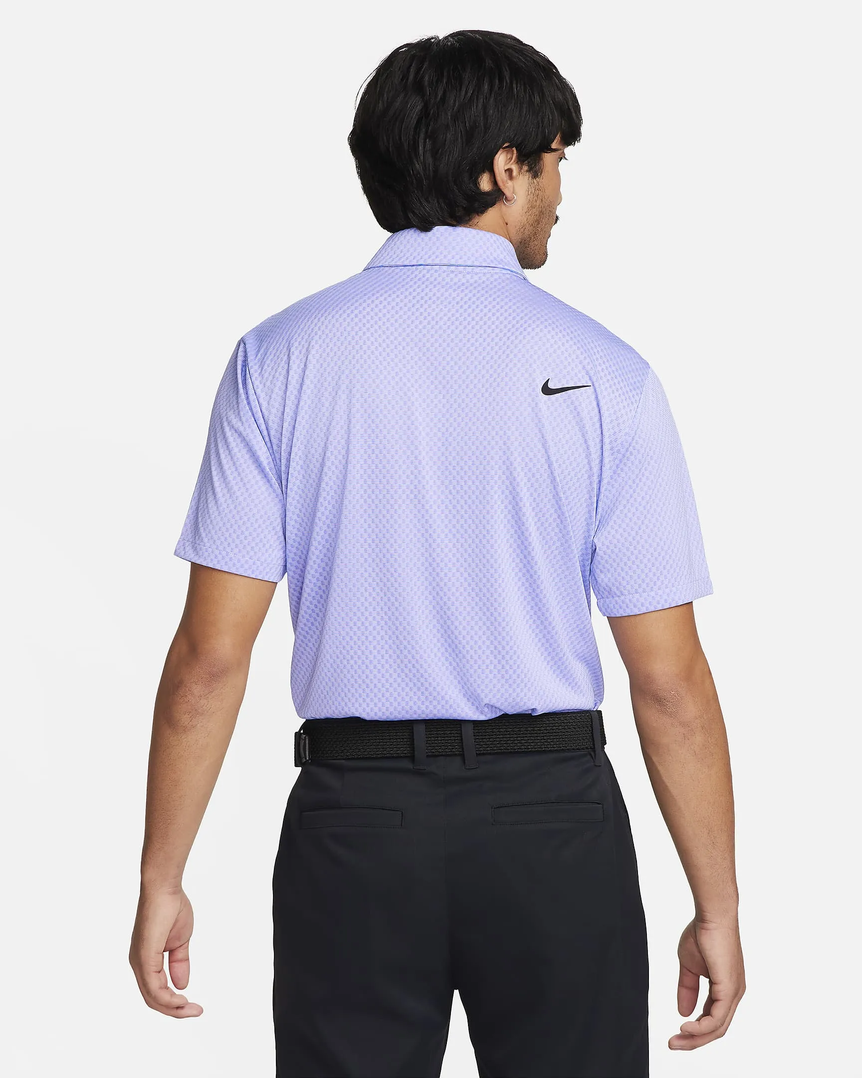 Nike Men's Dri-FIT Golf Polo - Space Purple - SS24.