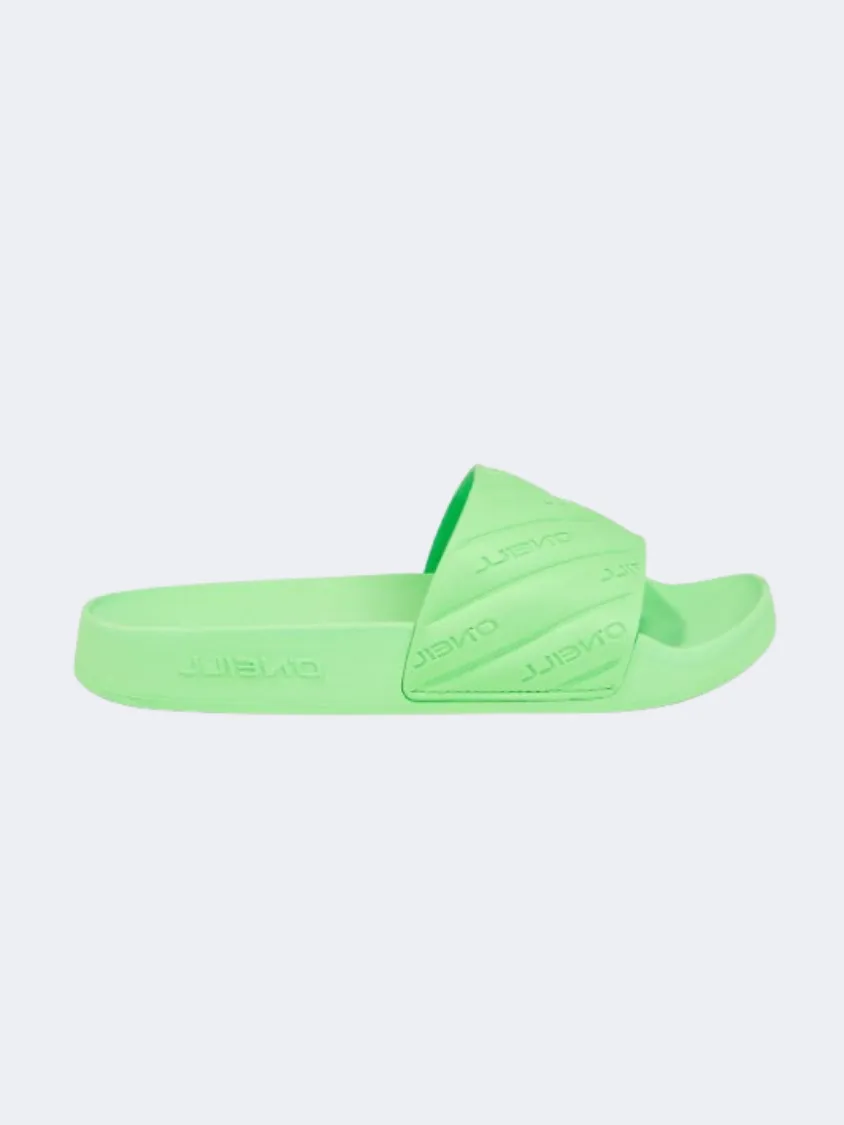 ONeill Rutile Women Beach Slippers Neon Green