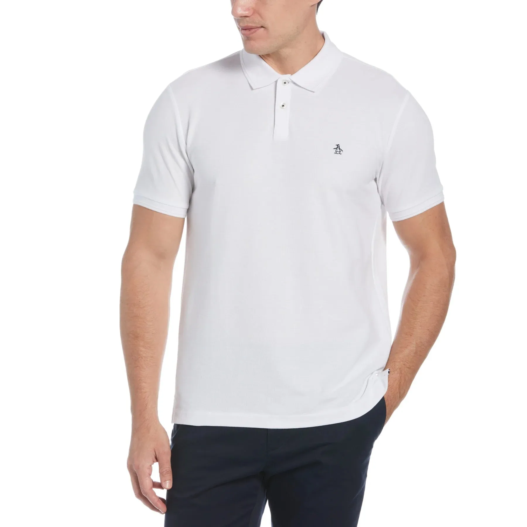 Original Penguin Men's 'Daddy' Pique Polo Shirt - Top Keywords: Original Penguin, Men's Polo Shirt, Daddy Pique Polo.