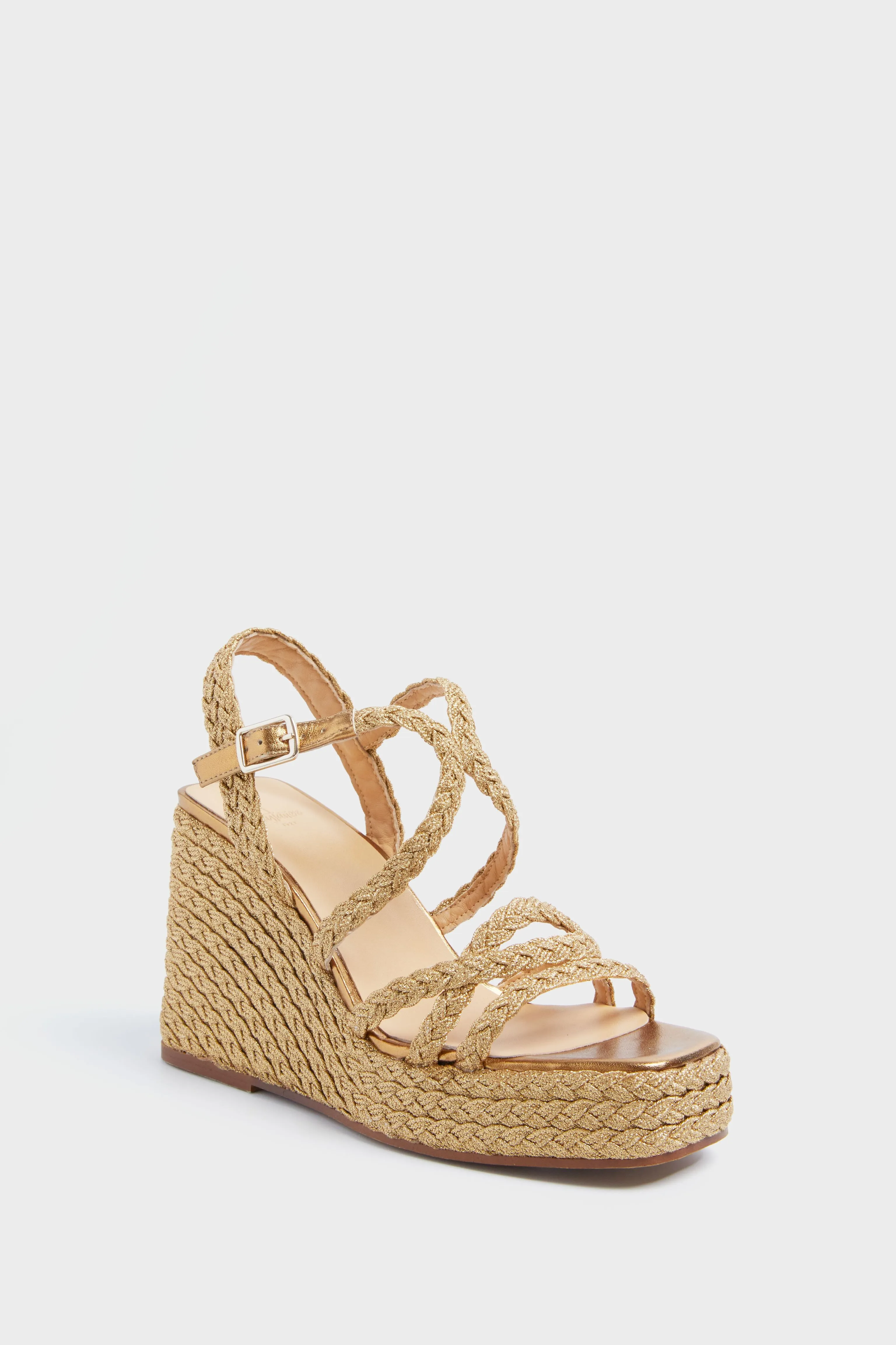 Oro Viejo Timotea Wedge Espadrilles