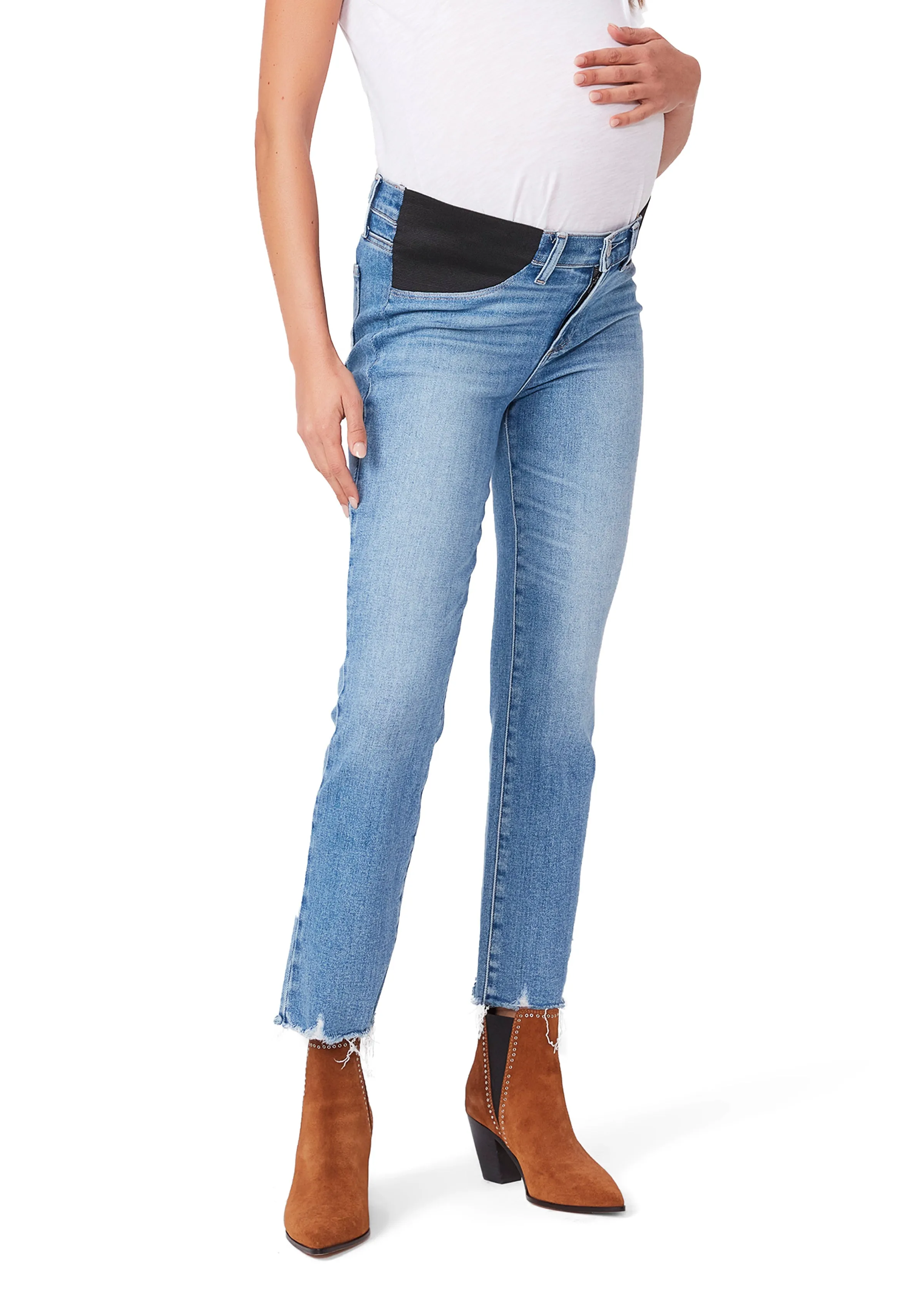 Paige Cindy Boyfriend Maternity Jeans