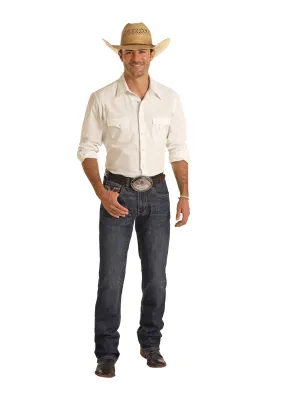 Mens Two Tone Stackable Jeans by Panhandle Slim