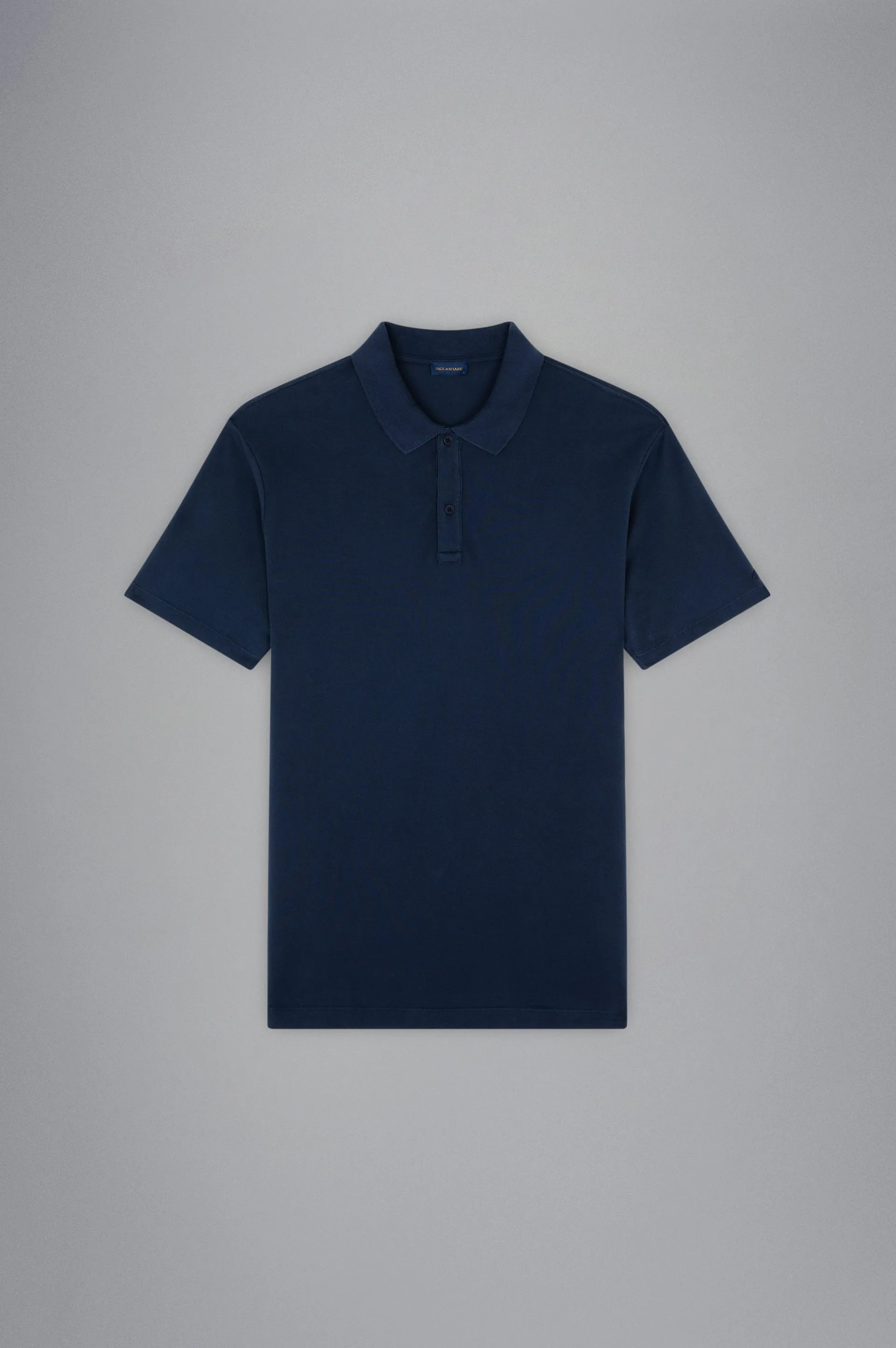 Paul & Shark Blue Cotton Piqué Polo