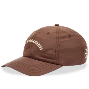 PLEASURES Destiny Brown Nylon Polo Cap