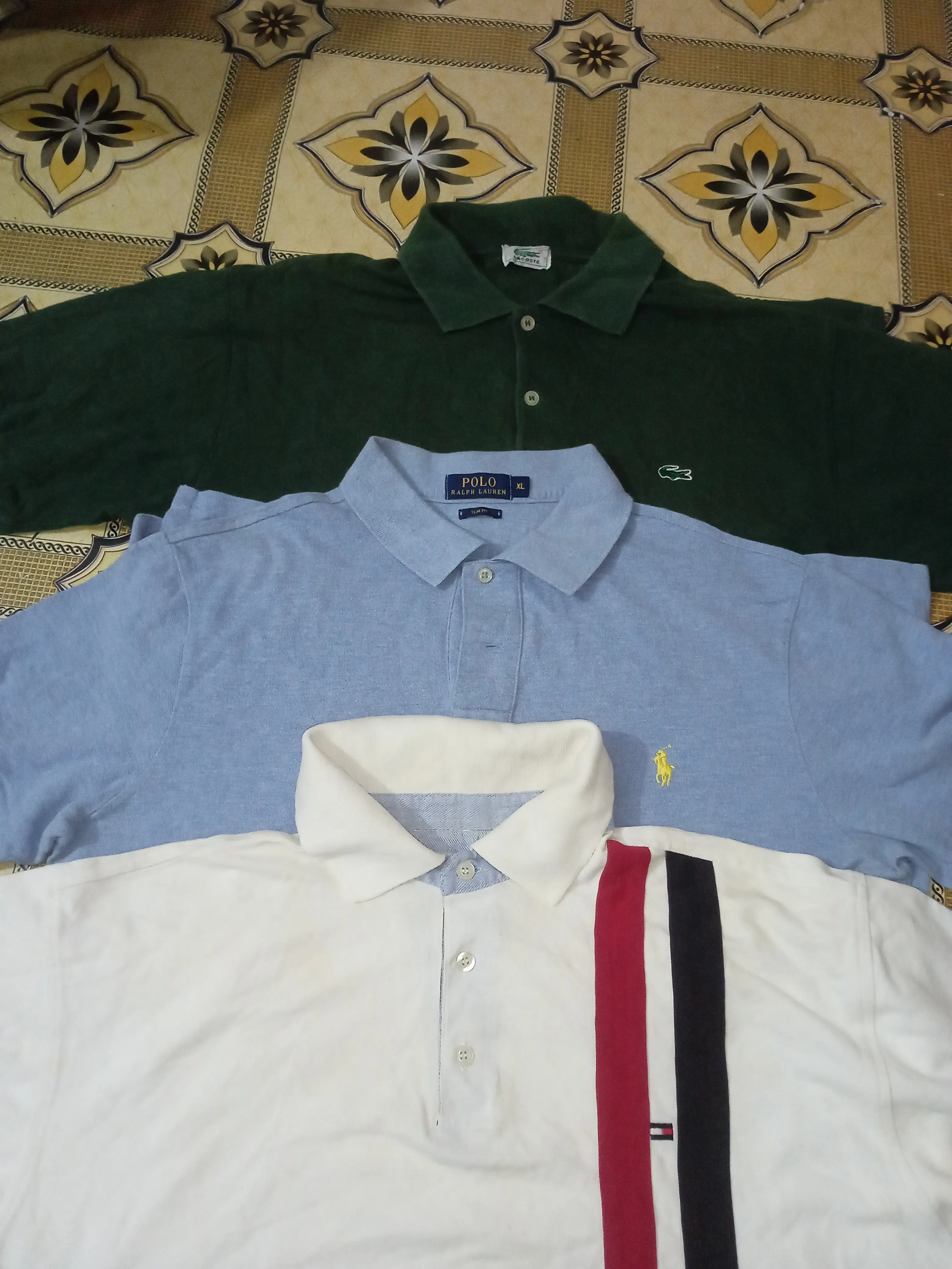 Polo, Lacoste Tommy Collar T-Shirts