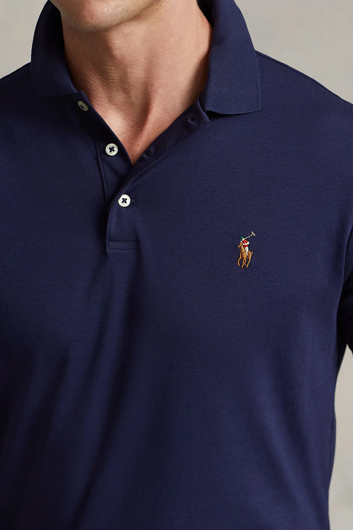 Polo Ralph Lauren Custom Slim Fit Polo Yaka T-shirt