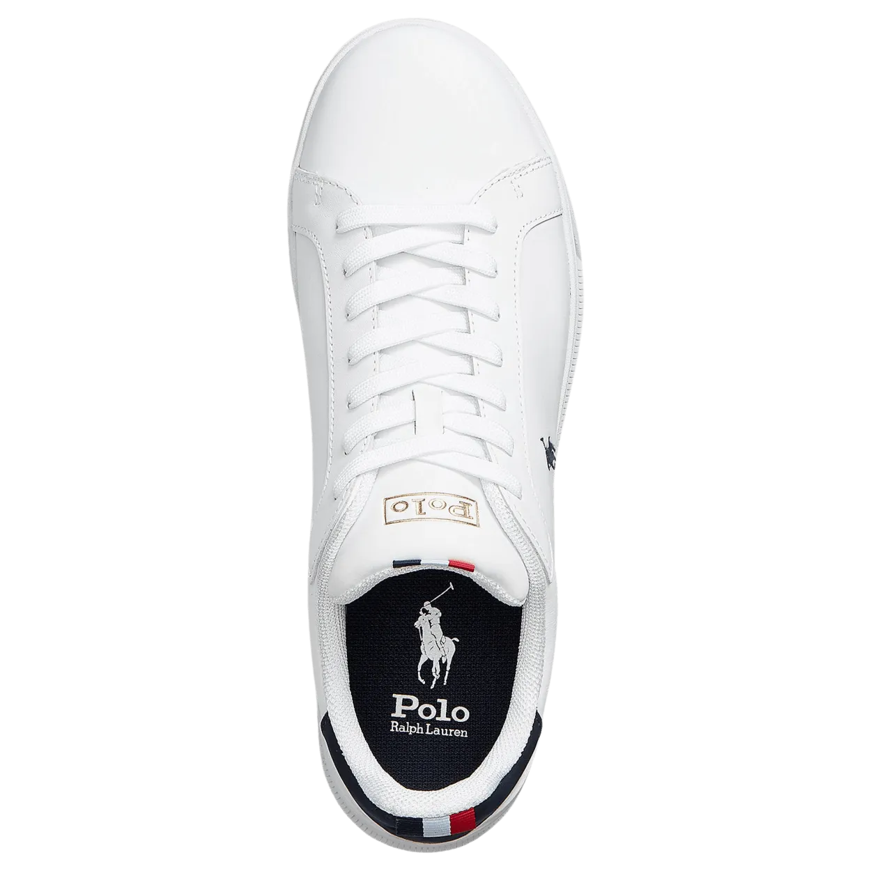 Polo Ralph Lauren Heritage Court II Leather Trainers