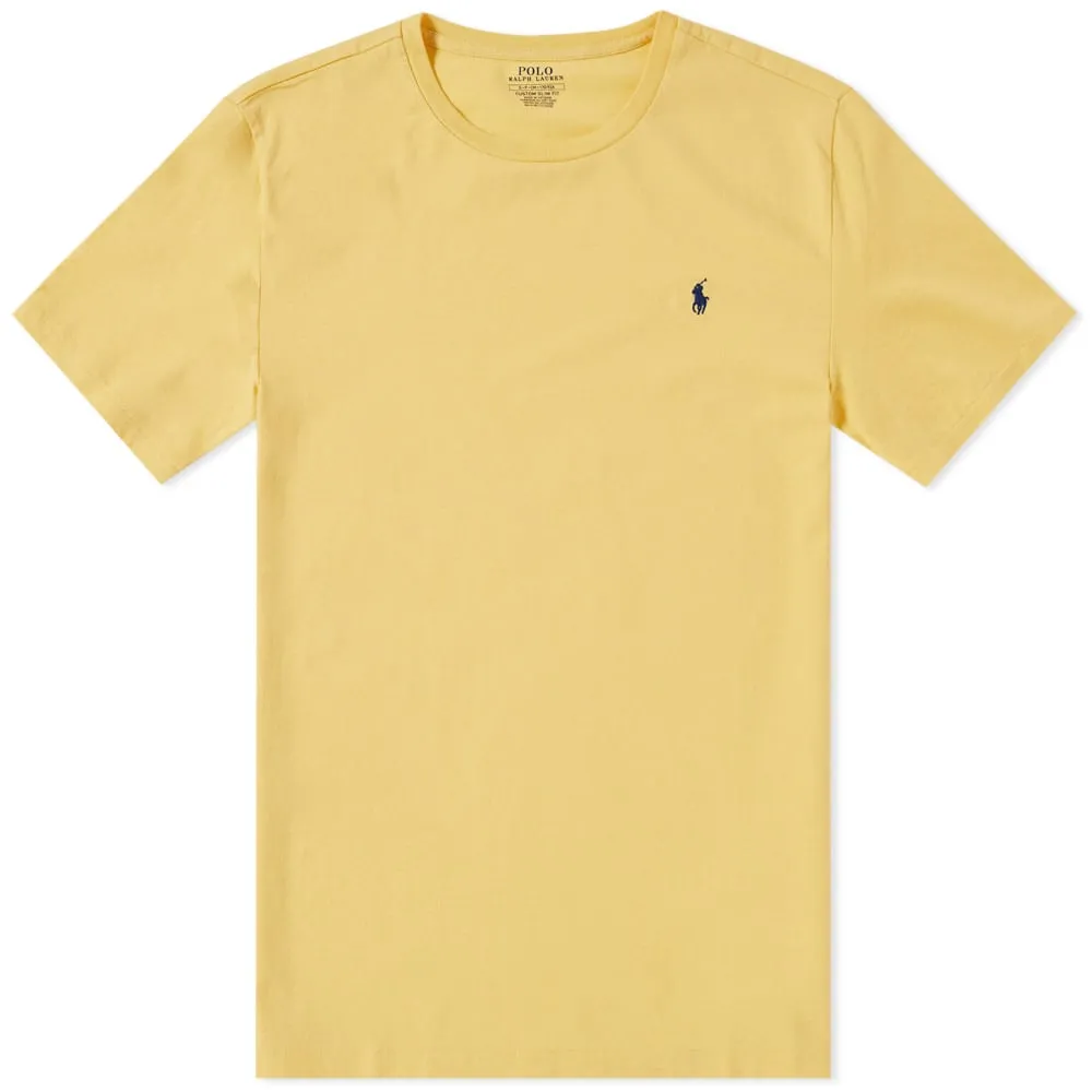 Polo Ralph Lauren Logo Tee Banana Cream